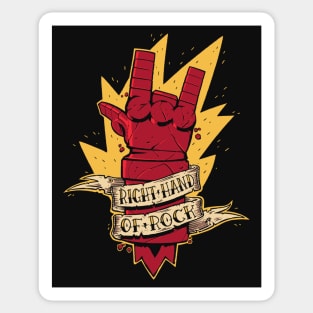 Right Hand of Rock Sticker